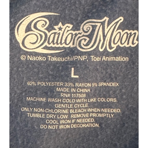 Sailor Moon Sweatshirt. Size Large - Picture 7 of 10